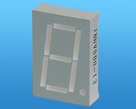 1in. 7 Segment LED Common Cathode Display, Red